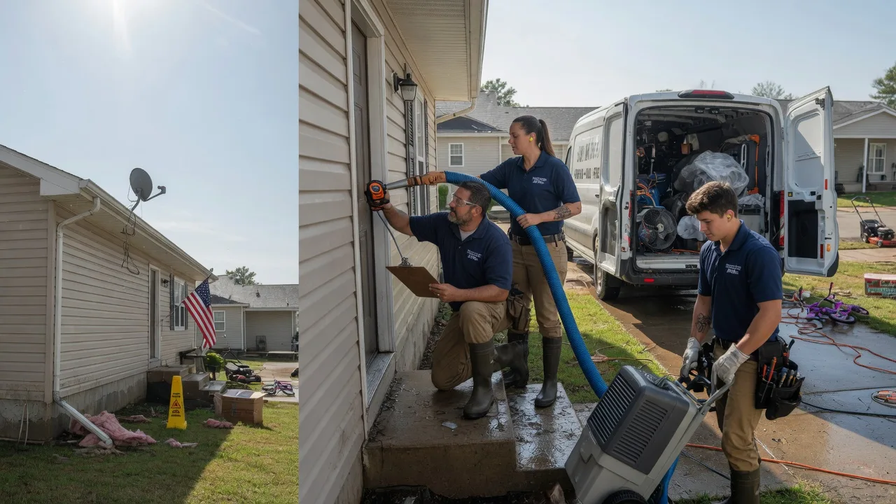 Ceiling Water Damage Restoration in Sterling, CT near me